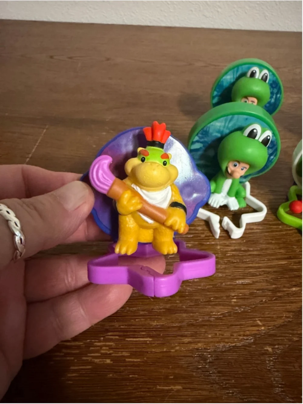 Super Mario McDonald’s Happy Meal Toys Lot 7 Yoshi Mario Bowser Jr 2023 Nintendo